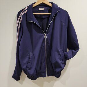 Oversized Retro-look Track Jacket by essue